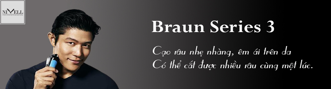 Máy cạo râu Braun Series 3 310s chính hãng - NIVELLSHOP