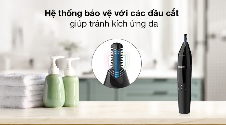 Máy cắt tỉa lông mũi Philips Series 1000 NT1650 chính hãng