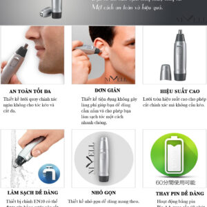 Máy cắt tỉa lông mũi Braun EN-10 chính hãng