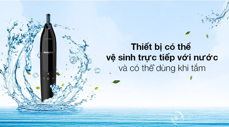 Máy cắt tỉa lông mũi Philips Series 1000 NT1650 chính hãng