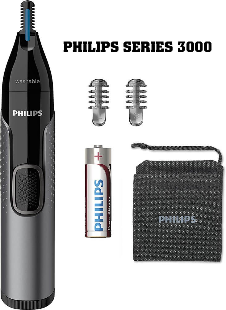 Máy cắt tỉa lông mũi Philips Series 3000 NT3650 chính hãng