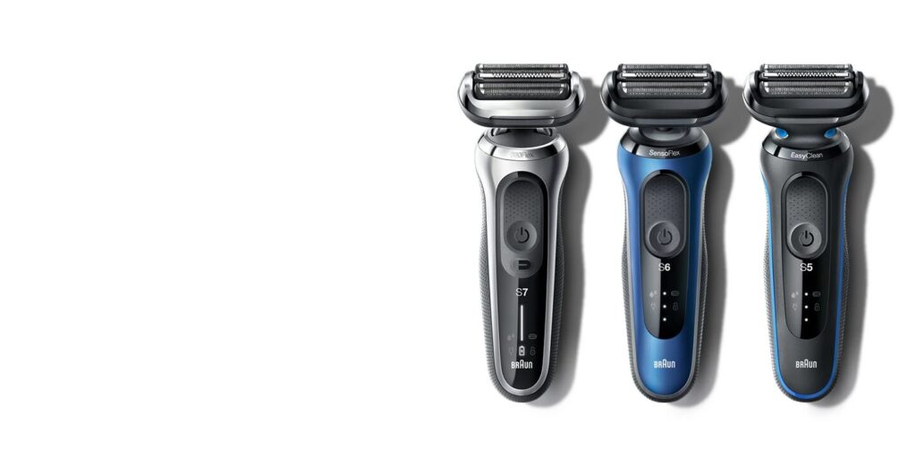 Hướng dẫn sử dụng máy cạo râu Braun Series 7, series 6 và series 5