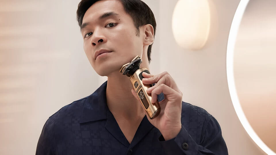 May cao rau Philips S9000 Prestige SP9883/86 chinh hang cao kho uot SkinIQ